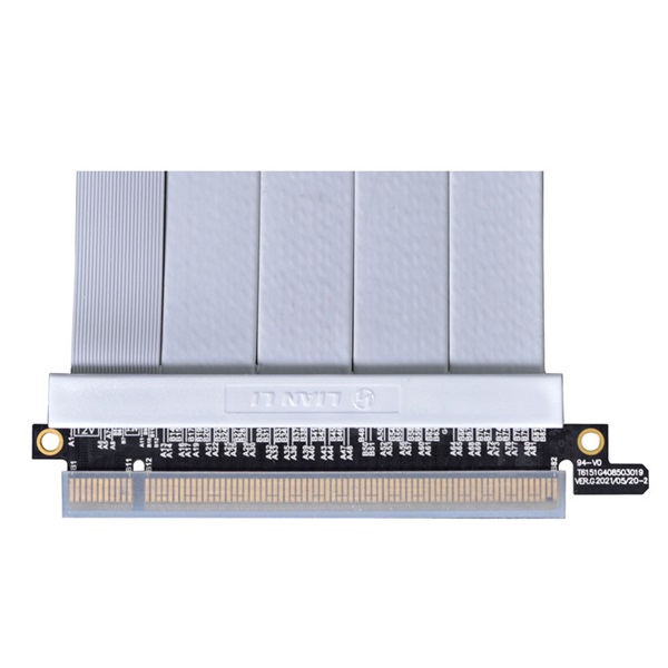 LIAN LI PCIE4.0 Riser Kabel - fehér - 60cm