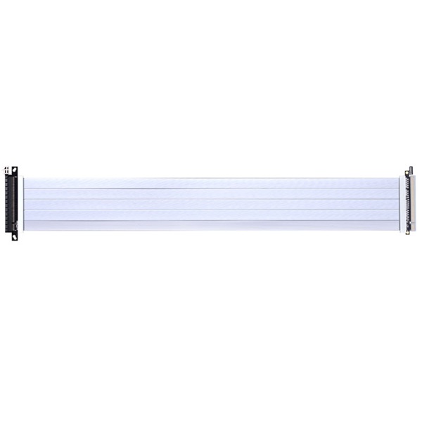 LIAN LI PCIE4.0 Riser Kabel - fehér - 60cm