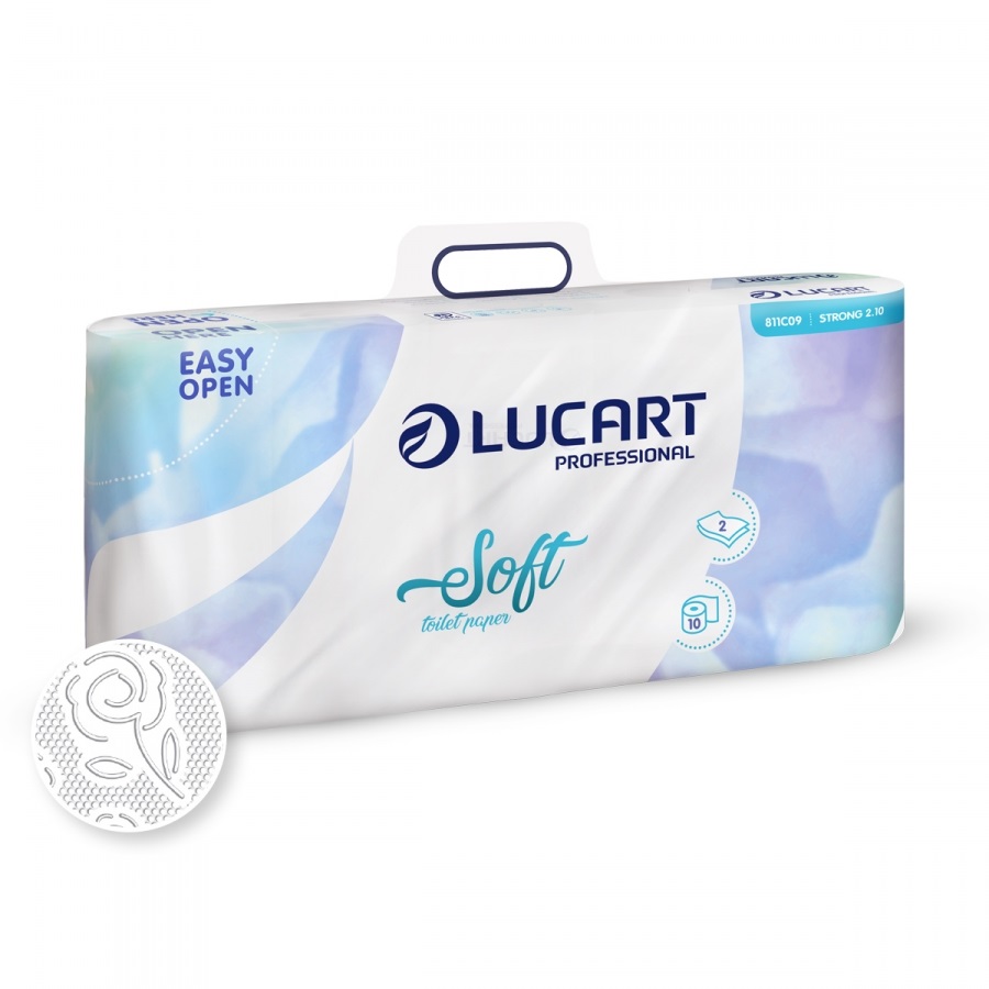 Lucart Strong 2 rétegű 10 tekercses toalettpapír