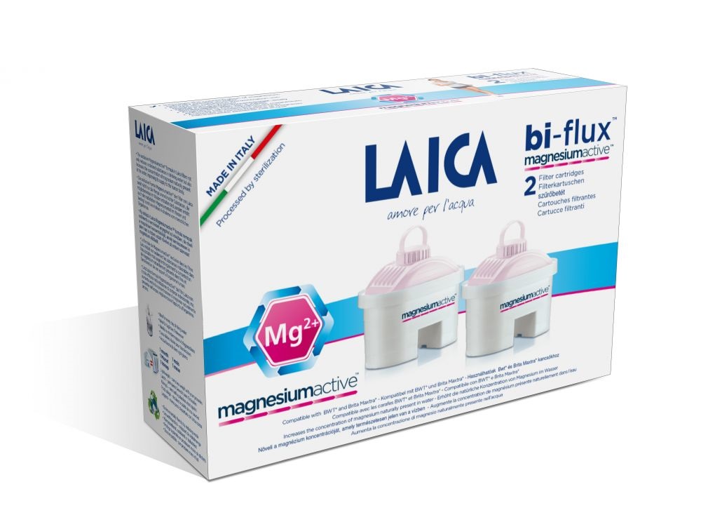 Laica G2M Bi-Flux Magnesiumactive 2 db-os vízszűrőbetét szett