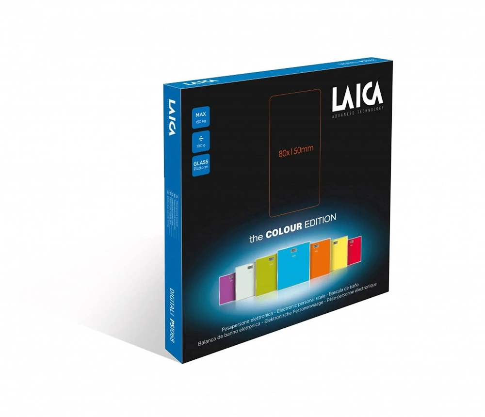 Laica PS1068W digitális fehér személymérleg