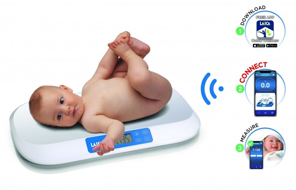 Laica PS7030 okos elektronikus babamérleg