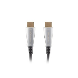 Lanberg 10m aktív optikai HDMI apa-apa fekete AOC kábel