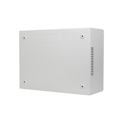 Lanberg 19" 4U+3U SZÉL:540mm MÉLY:200mm MAG:400mm fémajtós szürke fali rack szekrény