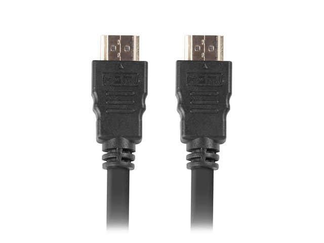 Lanberg 1m HDMI apa - apa fekete kábel