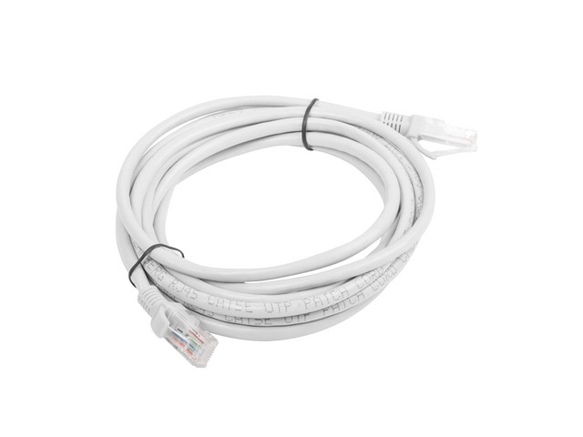 Lanberg PCU5-10CC-0300-S Cat.5e U/UTP PVC 3m réz bevonatú alumínium szürke patch kábel
