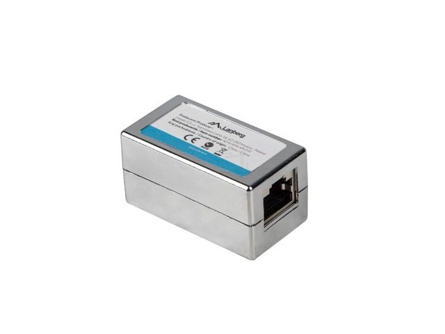 Lanberg AD-RJ45-RJ45-OS5 RJ45-RJ45 Cat5E FTP árnyékolt ezüst toldó