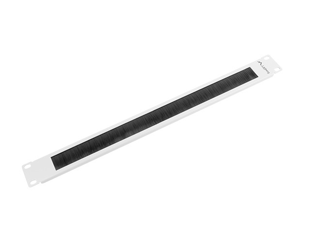 Lanberg AK-1101-S 19" 1U fésűs szürke kábelbevezető