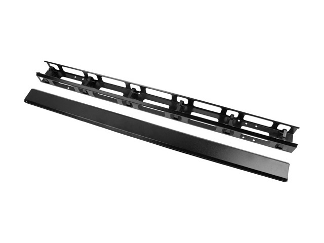 Lanberg AK-1207-B 27U függőleges fekete kábelvezető panel 2db/csomag