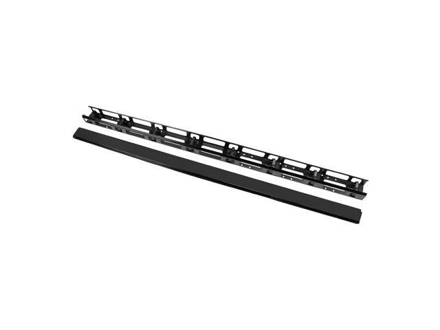 Lanberg AK-1209-B 37U függőleges fekete kábelvezető panel 2db/csomag