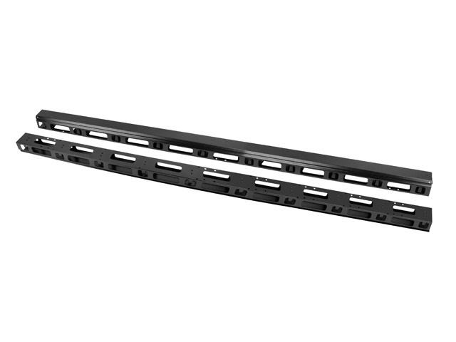 Lanberg AK-1211-B 47U függőleges fekete kábelvezető panel 2db/csomag