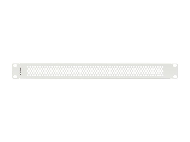 Lanberg AK-1411-S 19" 1U szürke fém hálós/perforált vakpanel