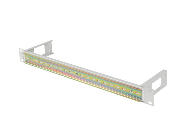 Lanberg AK-1801-S 19" 1U szürke DIN sín panel