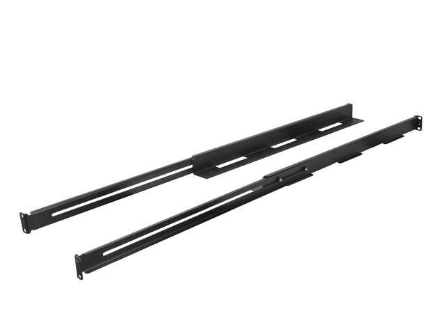 Lanberg AK-1902-B 1U 650x1090mm állítható fekete rack sín készlet