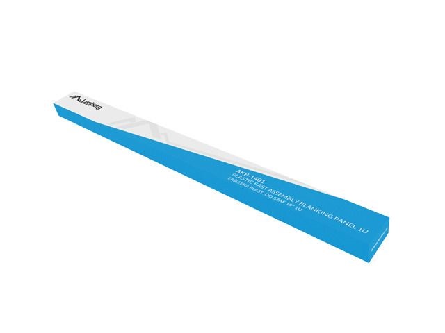 Lanberg AKP-1401-B 19" 1U tűzálló fekete vakpanel
