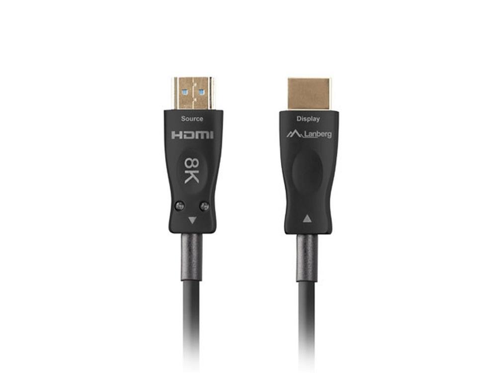 Lanberg CA-HDMI-30FB-0300-BK 30m 8K 60Hz HDMI fekete kábel