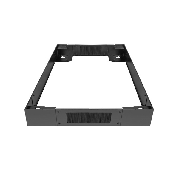 Lanberg CK01-68-B 600x800 fekete lábazat álló rack szekrényhez