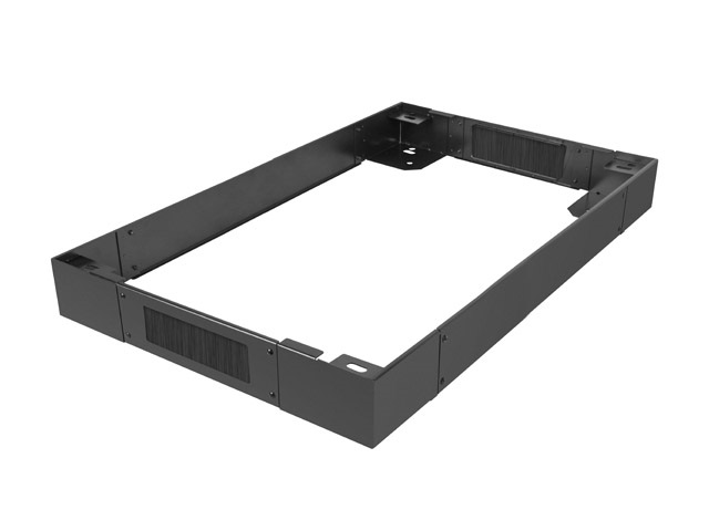 Lanberg CK01-68-B 600x800 fekete lábazat álló rack szekrényhez