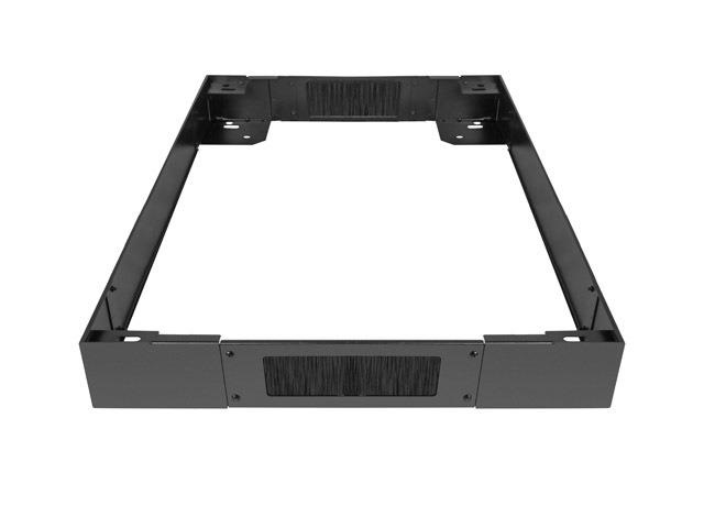 Lanberg CK01-82-B 600x1200 fekete lábazat álló rack szekrényhez