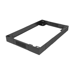 Lanberg CK01-82-B 600x1200 fekete lábazat álló rack szekrényhez