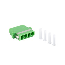 Lanberg FA-LCAP-SQ01-0001-BU Monomódusú LC/APC QUAD optikai toldó