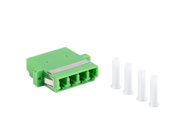 Lanberg FA-LCAP-SQ01-0001-BU Monomódusú LC/APC QUAD optikai toldó
