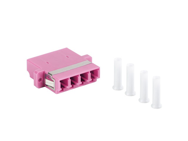 Lanberg FA-LCUP-MQ41-0001-VT Multimódusú OM4 LC/UPC QUAD optikai toldó