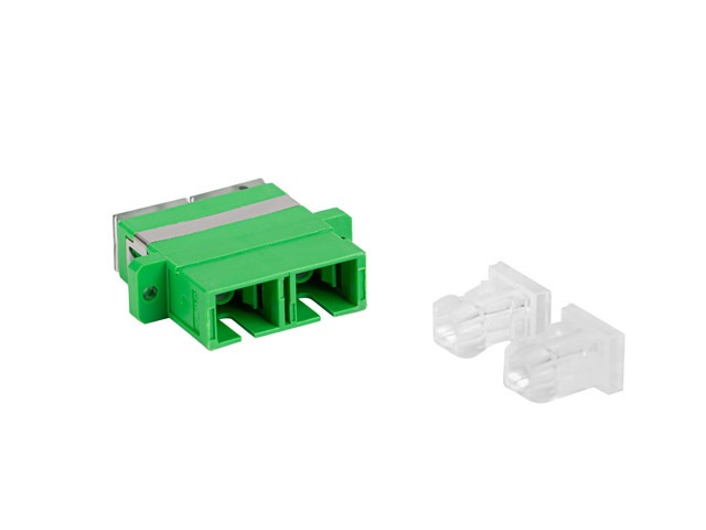 Lanberg FA-SCAP-SD01-2001-TR Monomódusú SC/APC duplex optikai toldó 20db/csomag