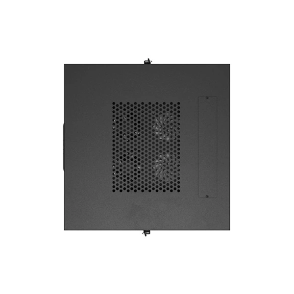 Lanberg FF01-6632-23BL 19" 32U SZÉL:600mm MÉLY:600mm MAG:1603mm lapraszerelt LCD hálós fémajtós fekete rack szekrény