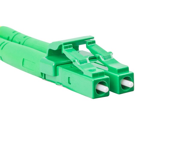 Lanberg FO-SALA-SD11-0020-YE duplex optikai patch kábel 2xSC/APC + 2LC/APC csatlakozóval, duplex 9/125 LSZH, 2m