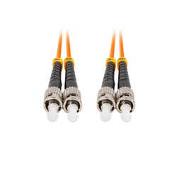 Lanberg FO-STST-MD21-0150-OG Multimódusú OM2 duplex optikai patch kábel 2xST/UPC csatlakozóval 15m