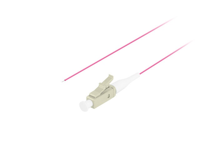 Lanberg FP-LCUP-MS41-0020-VT Multimódusú OM4 LC/UPC optikai pigtail kábel 2m