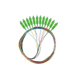 Lanberg FP-SCAP-SS21-1202-MC Monomódusú SC/APC optikai pigtail kábel 2m 12db/csomag