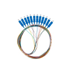 Lanberg FP-SCUP-SE21-1202-MC Monomódusú SC/UPC optikai pigtail kábel 2m 12db/csomag