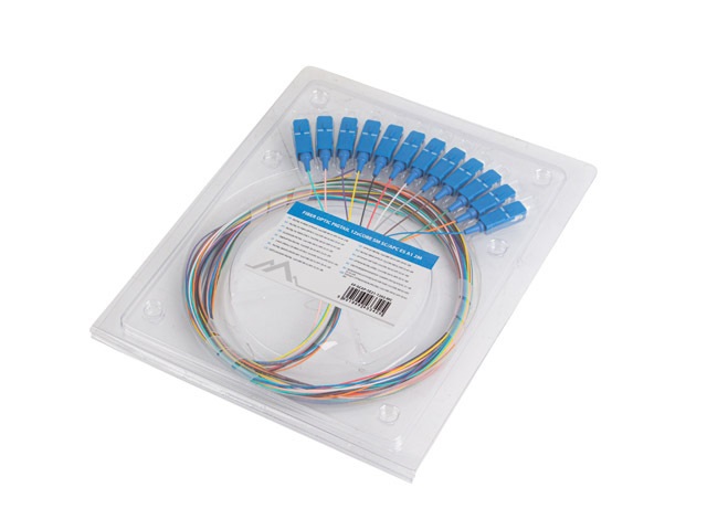 Lanberg FP-SCUP-SE21-1202-MC Monomódusú SC/UPC optikai pigtail kábel 2m 12db/csomag