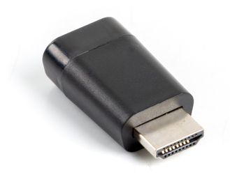 Lanberg HDMI(M) - VGA(F) fekete adapter