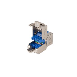 Lanberg KSFA-3000 Cat.6A FTP árnyékolt szerszám nélkül szerelhető Keystone Jack