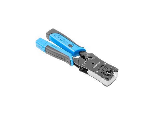 Lanberg NT-0203 RJ45/RJ11/RJ12 csatlakozókhoz krimpelő szerszám és kábel teszter