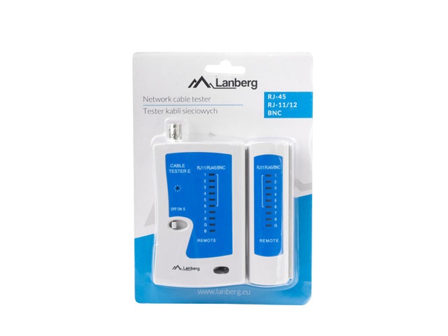 Lanberg NT-0401 Hálózati kábel teszter