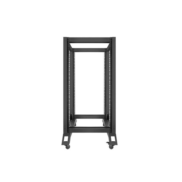 Lanberg OR01-6822-B 19" 22U SZÉL:600mm MÉLY:800mm MAG:1249mm lapraszerelt fekete rack keret