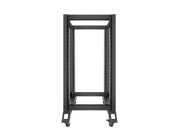 Lanberg OR01-6822-B 19" 22U SZÉL:600mm MÉLY:800mm MAG:1249mm lapraszerelt fekete rack keret