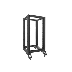 Lanberg OR01-6822-B 19" 22U SZÉL:600mm MÉLY:800mm MAG:1249mm lapraszerelt fekete rack keret