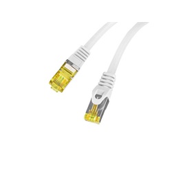Lanberg PCF6A-10CU-0025-S Cat.6A S/FTP AWG27 LSZH árnyékolt szürke patch kábel 0,25m