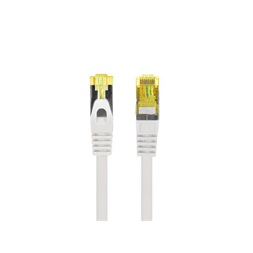 Lanberg PCF6A-10CU-0050-S Cat.6A S/FTP AWG27 LSZH árnyékolt szürke patch kábel 0,5m