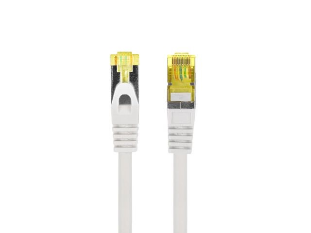 Lanberg PCF6A-10CU-0100-S Cat.6A S/FTP AWG27 LSZH árnyékolt szürke patch kábel 1m