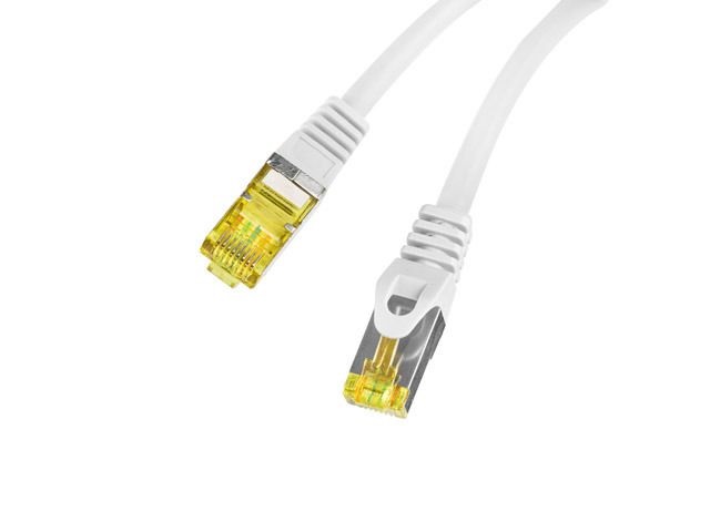 Lanberg PCF6A-10CU-0150-S Cat.6A S/FTP AWG27 LSZH árnyékolt szürke patch kábel 1,5m