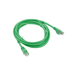 Lanberg PCF6-10CC-0100-G Cat.6 F/UTP PVC CCA árnyékolt réz bevonatú alumínium zöld patch kábel 1m