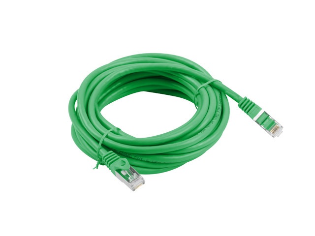 Lanberg PCF6-10CC-2000-G Cat.6 F/UTP PVC CCA árnyékolt réz bevonatú alumínium zöld patch kábel 20m
