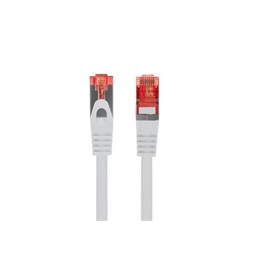 Lanberg PCF6-10CU-0100-S Cat.6 F/UTP AWG26 LSZH árnyékolt szürke patch kábel 1m