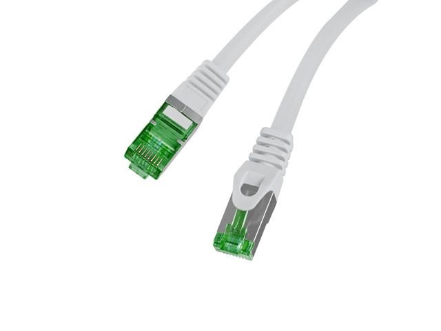 Lanberg PCF7-10CU-1000-S Cat.7 S/FTP AWG26 LSZH árnyékolt szürke patch kábel 10m